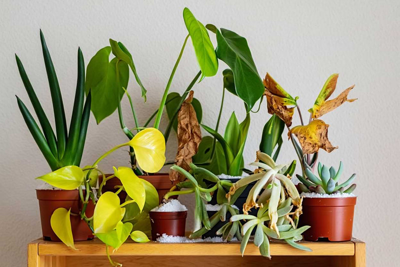 Over Fertilized plants