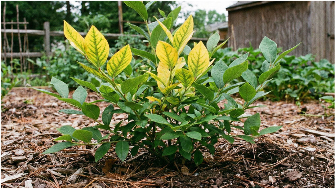 Blueberry Leaves Turn Yellow So Quickly