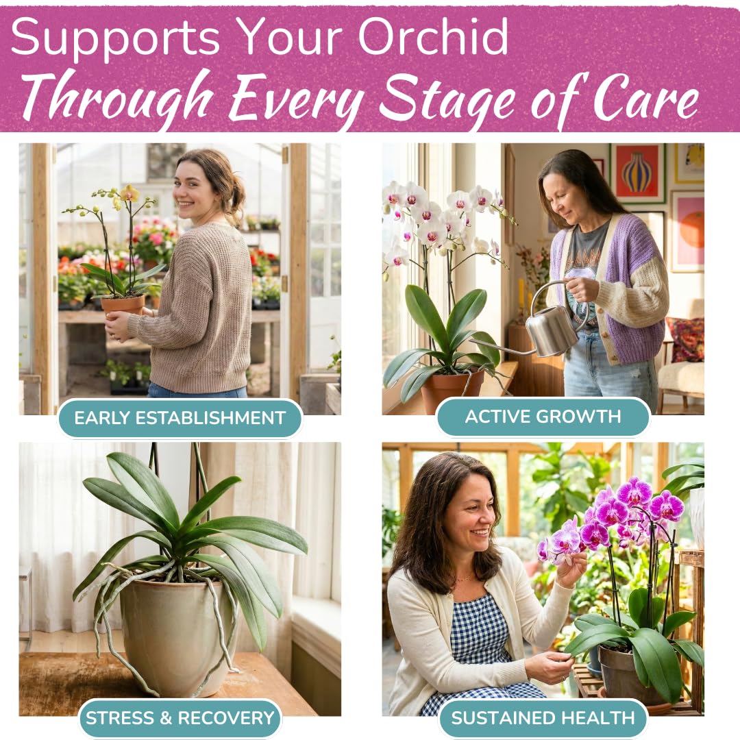 Orchid Food Spray – Enriched, Bioavailable Fertilizer Mist | 8 oz