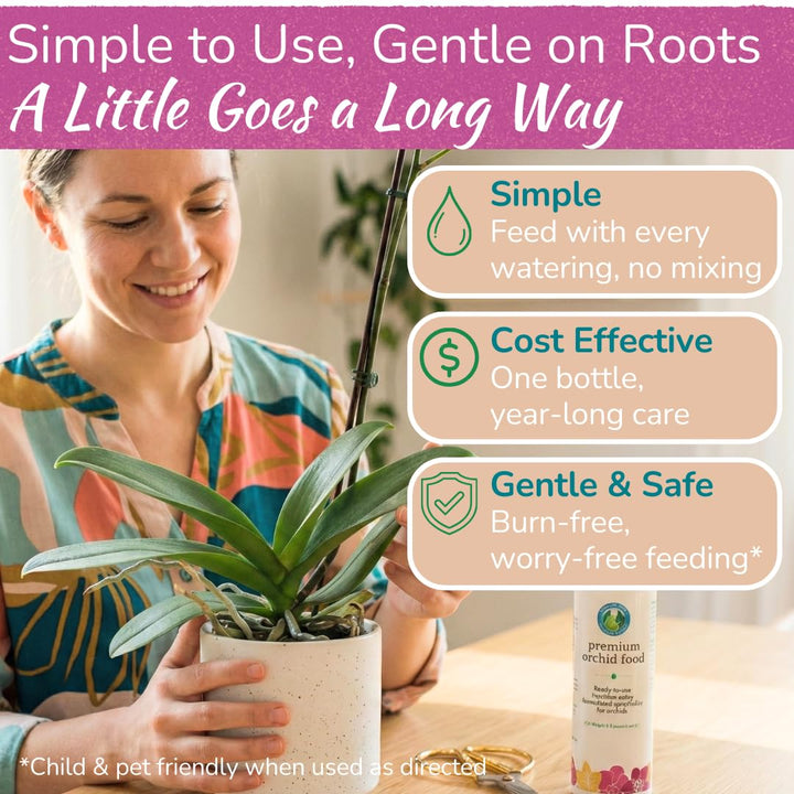 Orchid Food Spray – Enriched, Bioavailable Fertilizer Mist | 8 oz