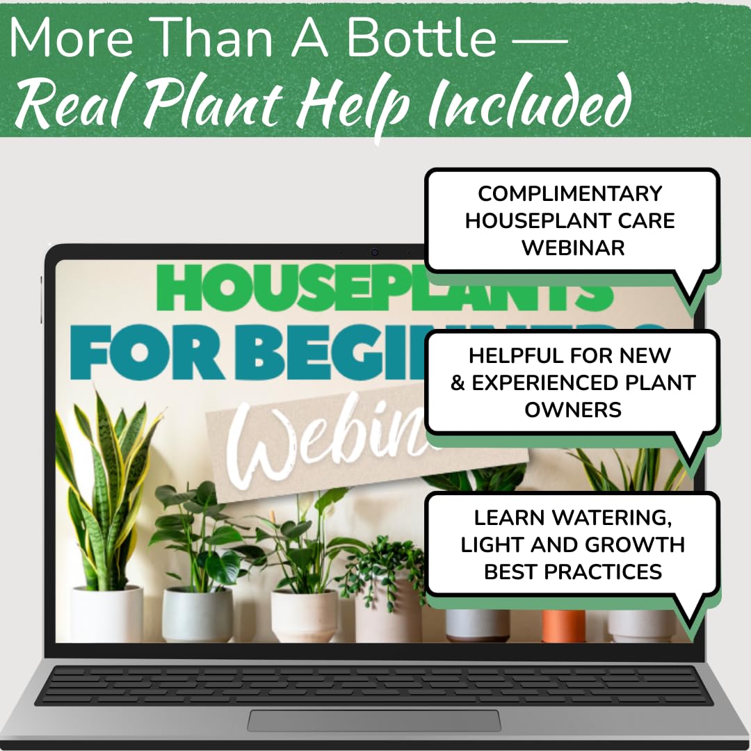 Indoor Plant Food - Versatile, Bioavailable Liquid Fertilizer | 8 oz