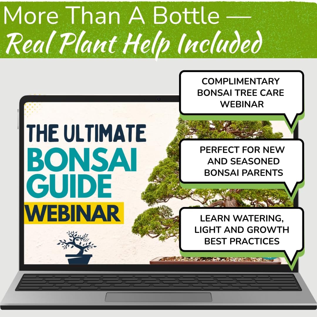 Bonsai Tree Food – Enriched, Bioavailable Liquid Fertilizer | 8 oz