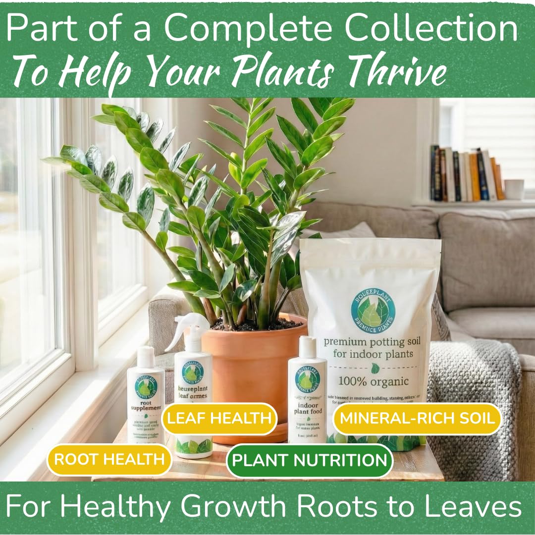 Indoor Plant Food - Versatile, Bioavailable Liquid Fertilizer | 8 oz