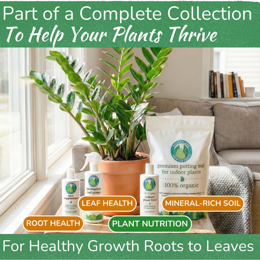 Indoor Plant Food - Versatile, Bioavailable Liquid Fertilizer | 8 oz