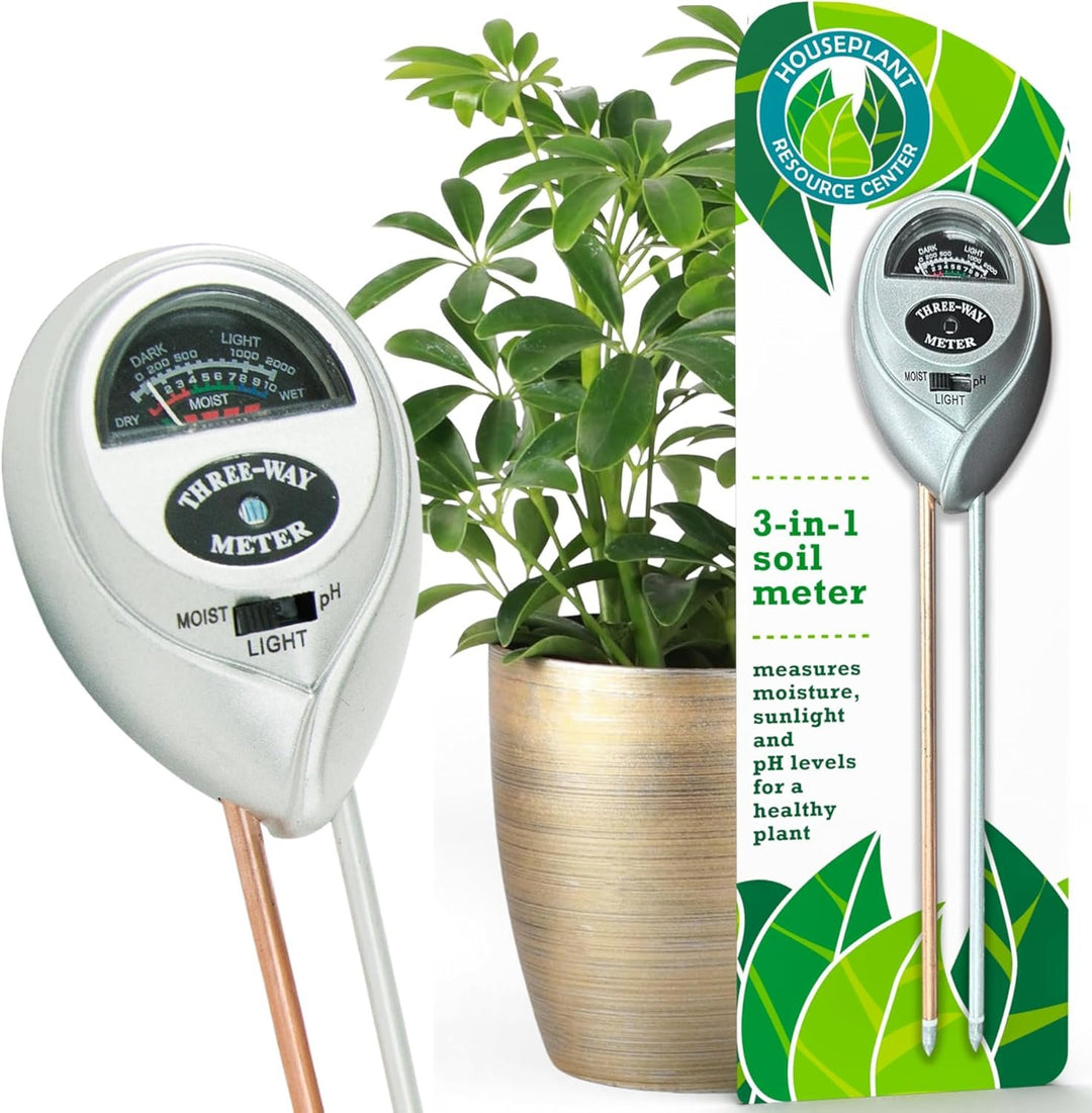 prayer plant moisture meter level Houseplant 3-in-1 Soil Meter — Measures Light, Moisture & pH for Optim – Houseplant Resource Center