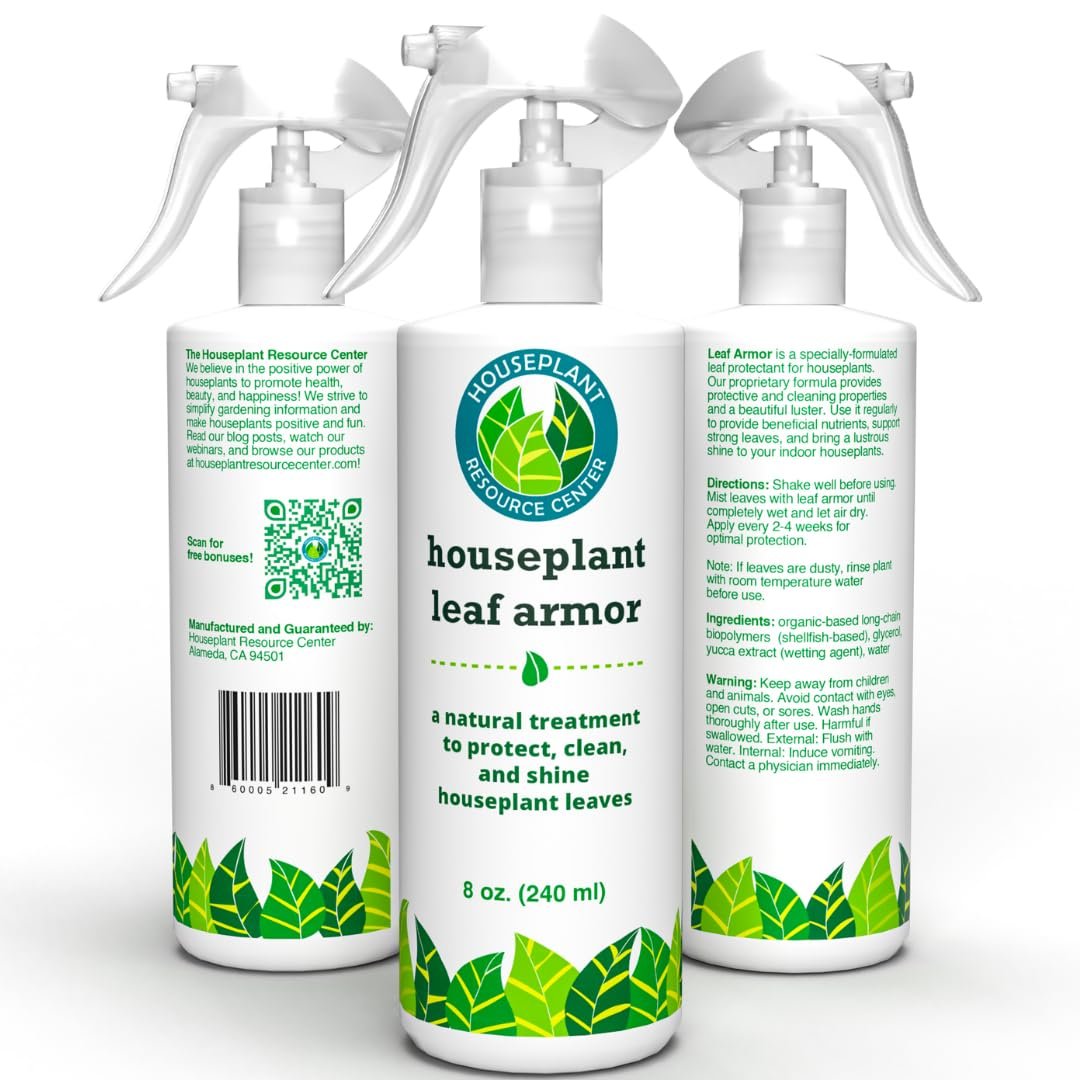 natural spray for indoor plants Leaf Armor – Natural Plant Leaf Protectant and Shine Spray