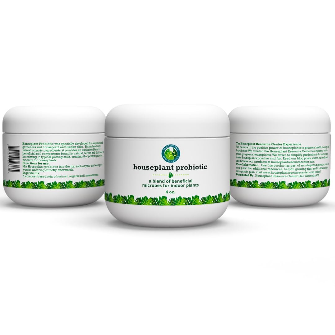 Organic Houseplant Probiotic Powder & Soil Conditioner | 4 oz ...