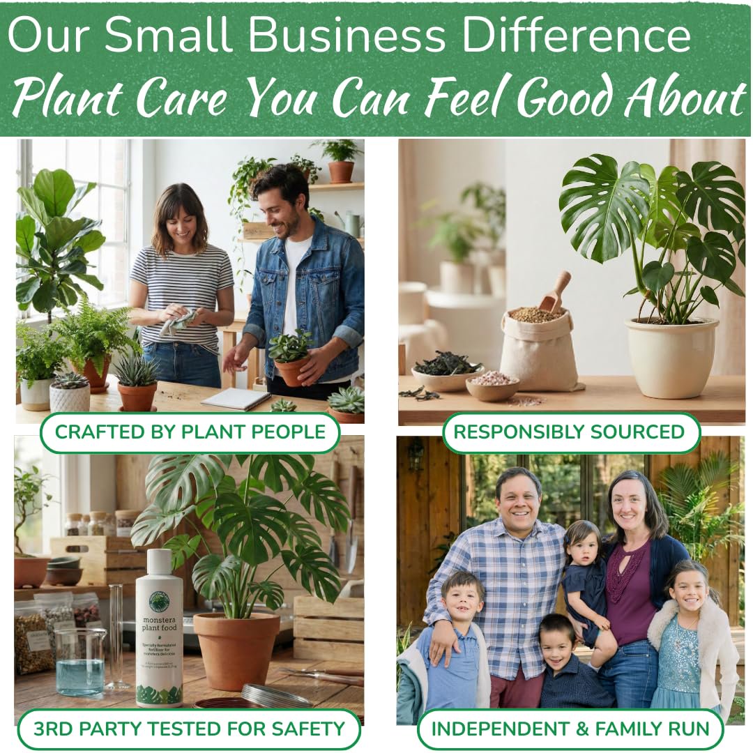 Monstera Plant Food – Enriched, Bioavailable Liquid Fertilizer | 8 oz