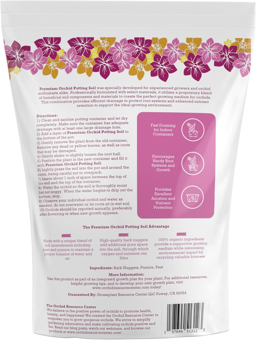 orchid potting mix ingredients 100% Organic Orchid Soil Mix — Nutrient-Rich, Well-Draining Living Soi – Houseplant Resource Center