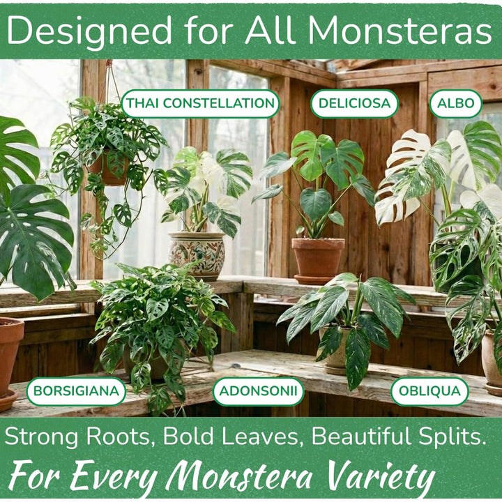 Monstera Plant Food – Enriched, Bioavailable Liquid Fertilizer | 8 oz