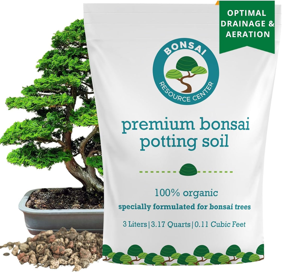 bonsai tree soil mix 100% Organic Bonsai, Succulent, Cactus Soil Mix — Nutrient Rich, Well-Draining Living Soil Blend