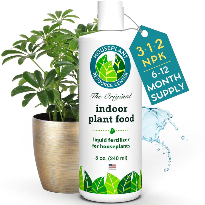 Indoor Plant Food - Versatile, Bioavailable Liquid Fertilizer | 8 oz