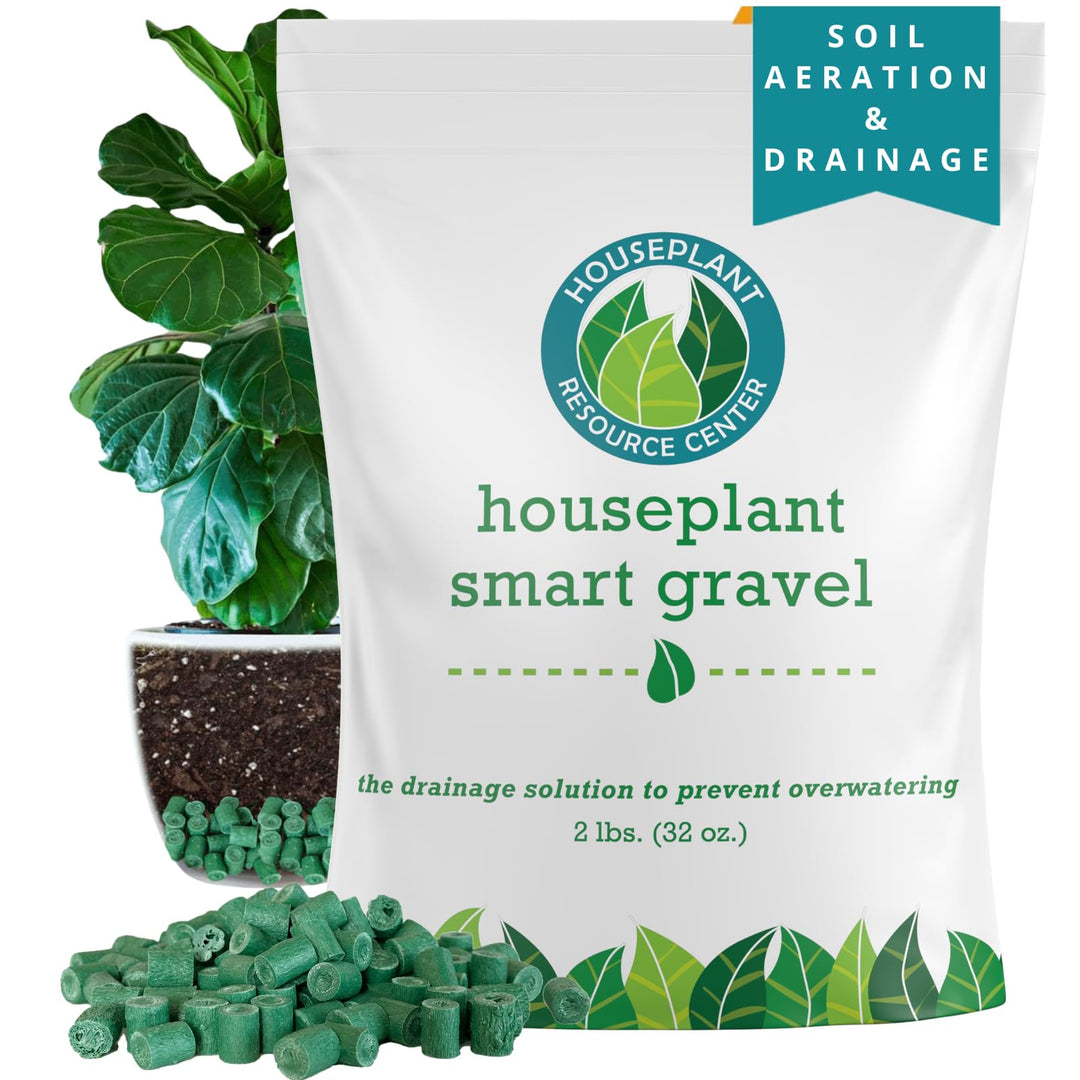Smart Gravel Drainage Rocks for Potted Plants — Eco-Friendly Overwatering Solution | 2 lbs