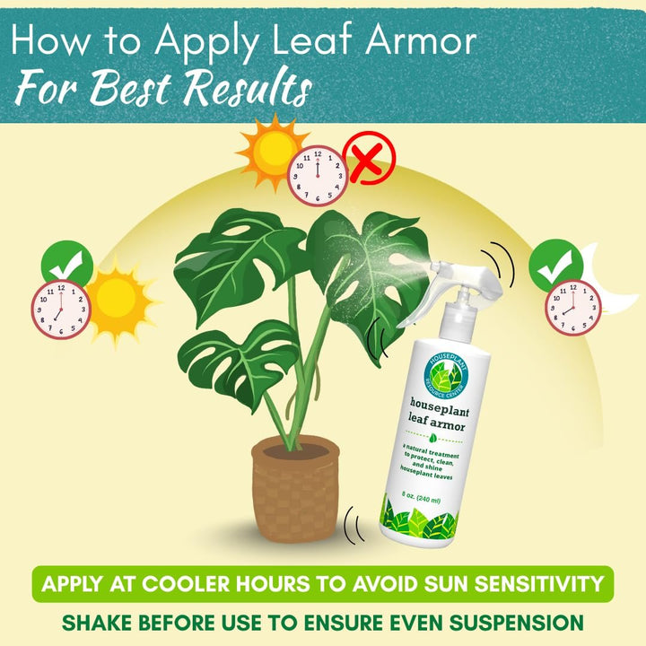 Leaf Armor – Natural Plant Leaf Protectant and Shine Spray | 8 oz