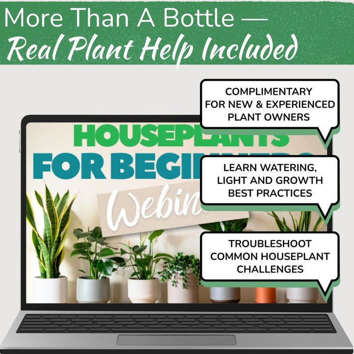 Indoor Plant Food - Versatile, Bioavailable Liquid Fertilizer | 8 oz